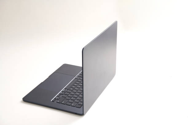 Saigon / Vietnam - November 2017: Macbook Air 2018 unboxing review