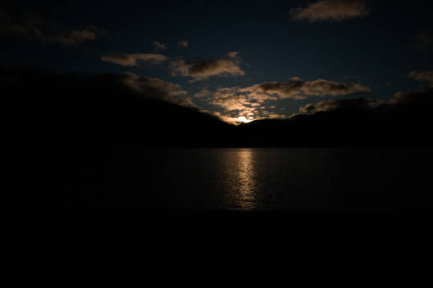istock Sunset over lake Te Anau 2162753596