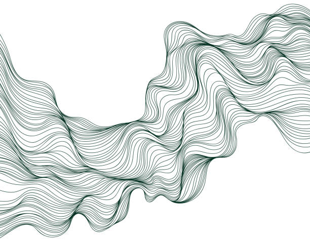 Download Ai Generated, Abstract, Wave. Royalty-Free Stock Illustration ...