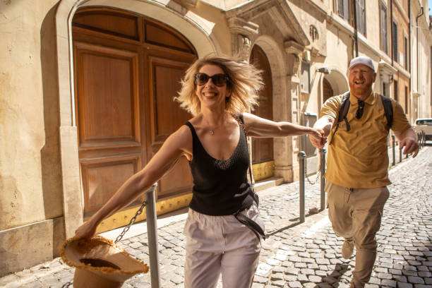 istock A mature couple sightseeing in Rome 2162759169