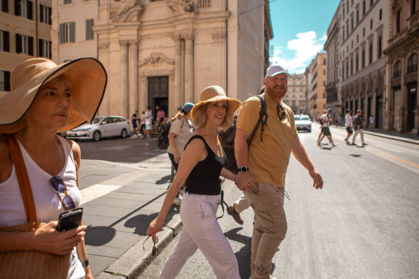 istock A mature couple sightseeing in Rome 2162759935