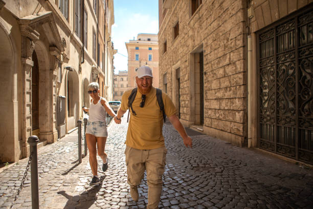 istock A mature couple sightseeing in Rome 2162759951