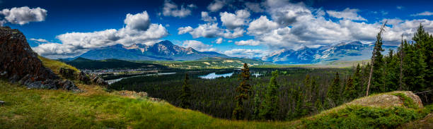 beautiful landscape in Alberta in Canada