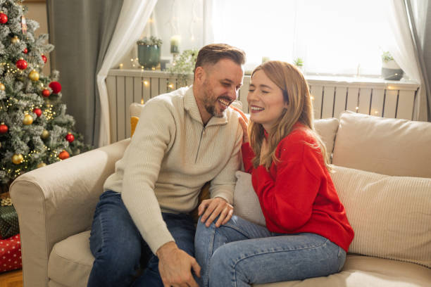 istock Christmas at home 2162770978