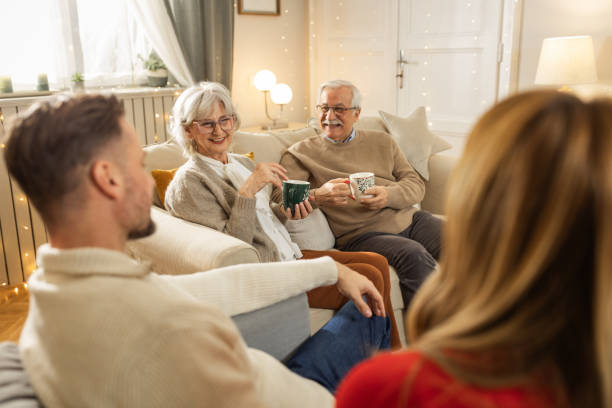 istock Christmas with family 2162771146