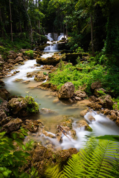 istock Huai Mae Khamin Waterfall (1st floor) 2162784004