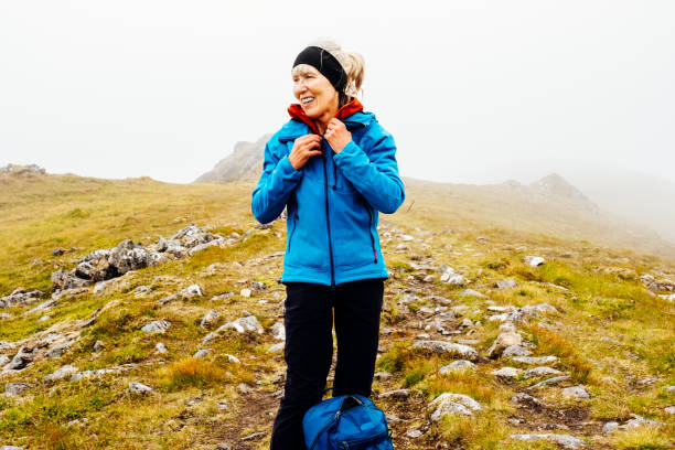istock Weather closing in on the mountain ridge 2162784604