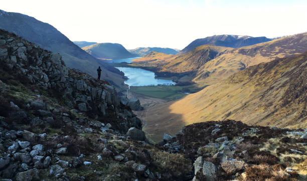 Buttermere and Crummockwater in the English Lake District.