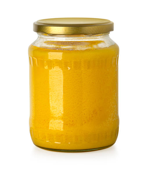 istock Ghee or clarified butter in jar 2162790861