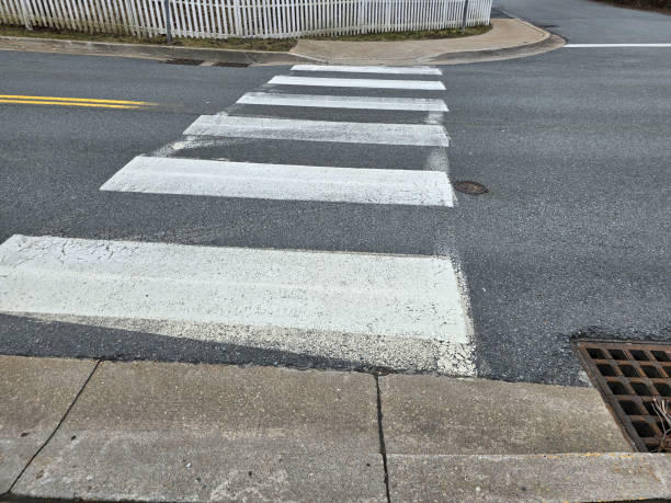 istock Large crosswalk across street 2162793139