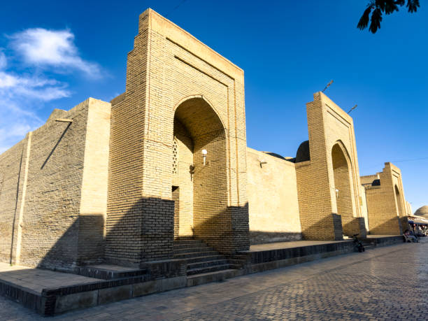 istock Old bazaar in Bukhara, Uzbekistan. 2162794730