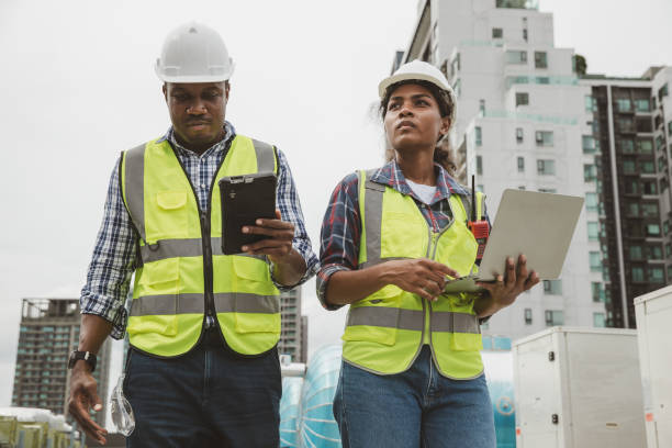 istock Industrial engineer work on site. engineer visit and inspection site engineer at industrial site. Inspector engineer check and working on site 2162795232