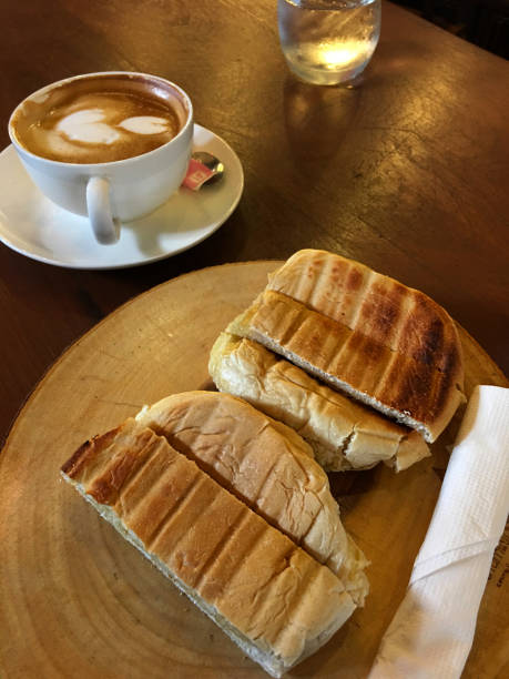istock Toast with coffee in the shop. 2162797455