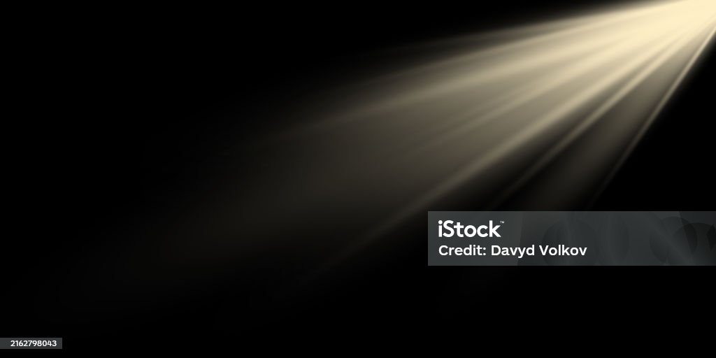 Sun Overlay Vector Vector Golden Sun Overlay Light Effect Stock Illustration - Download ...