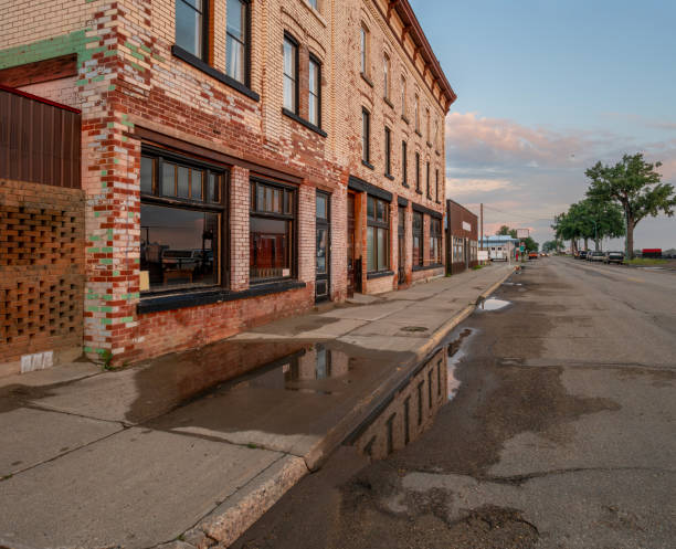 istock Old Buildings on a Street in Maple Creek, Saskatchewan 2162800312