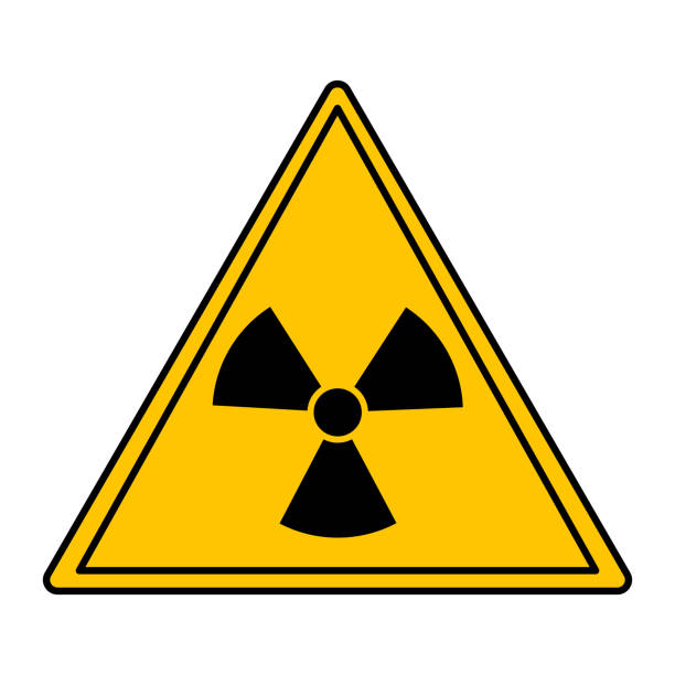 istock Yellow Sign of Ionizing Radiation. Vector Icon. Carefully. Radiological Contamination. Danger Warning Sign 2162803073