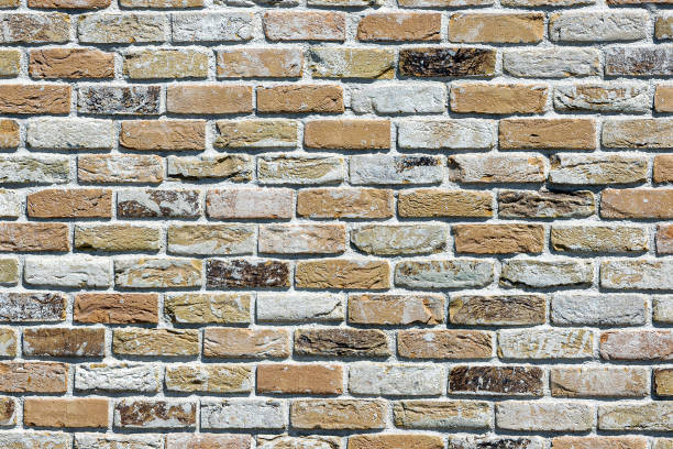 istock A new wall made of old bricks as a background 2162810454