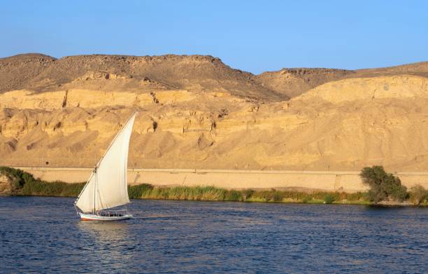 istock Sailboat on Nile River in Egypt 2162821345