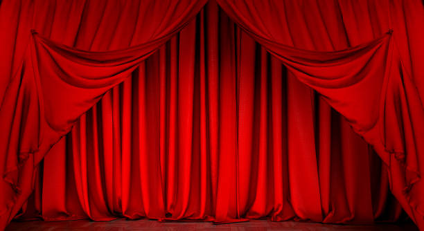 istock Red Stage Curtain, Theater and Stage Curtain. 2162822110