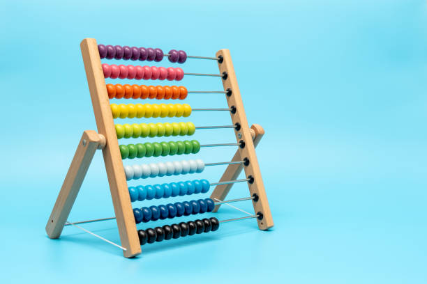 istock A wooden abacus with colorful beads on it 2162824190