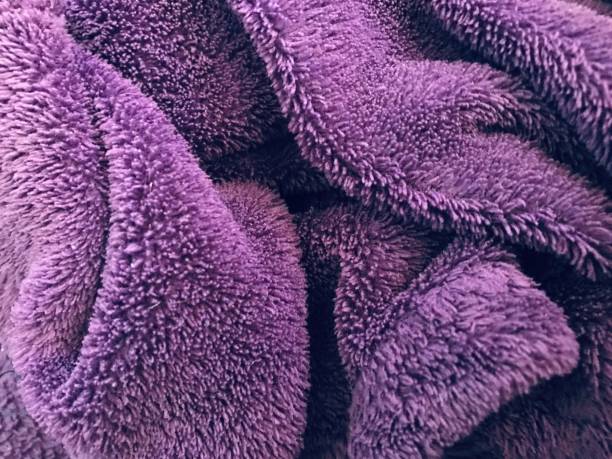 istock Purple blanket. Purple blanket background 2162827339