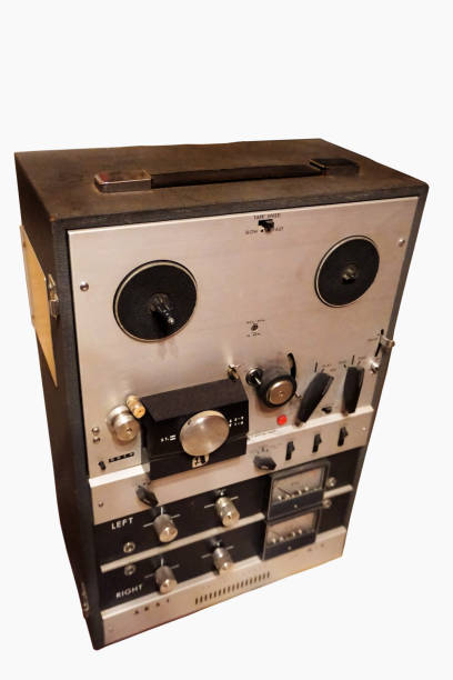 istock Vintage reel-to-reel player. 2162828850