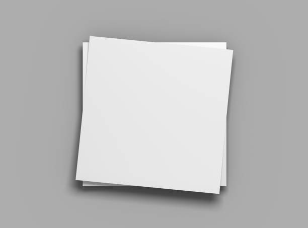 istock Square 8.26x8.26inc flyer render to present your design. 2162829814