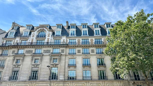istock Parisian buildings. Architecture 2162831440