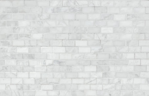 istock Texture background concept: White brick wall texture background for stone tile block in grey light color wallpaper modern interior and exterior and backdrop design. White brick wall background photo. 2162834462