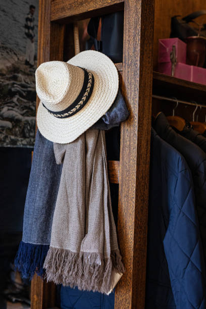 istock Panama hat for sale in store 2162844288