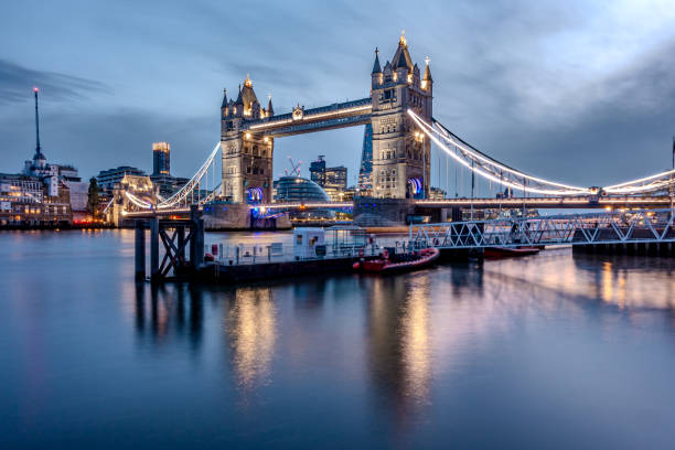 istock london tower bridge in lights at evening dusk 2162847611