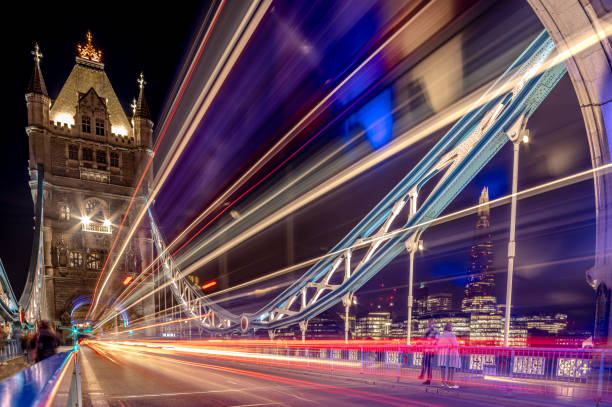 istock Tower bridge - London — Photo at night 2162848748