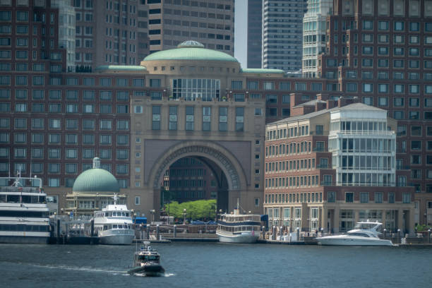 istock boston city massachusetts waterfron harbor day views 2162848820