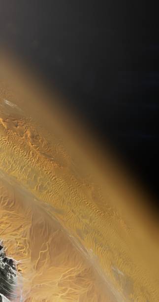 istock A Martian landscape with empty, dust-covered plains 2162849233