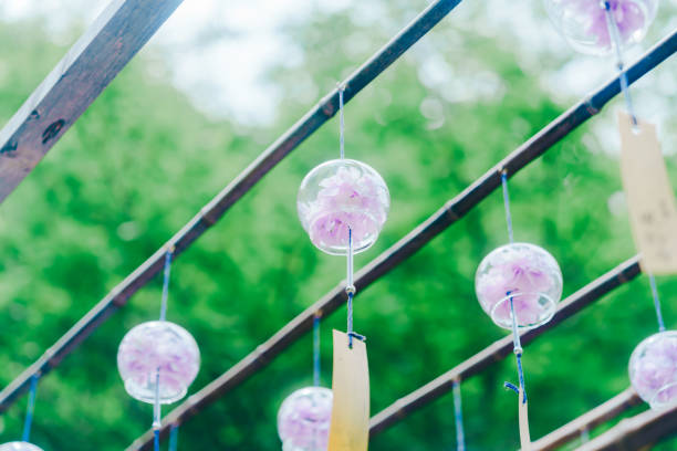 Beautiful wind chime  in Kyoto