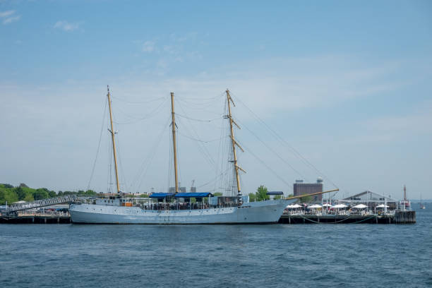 istock boston city massachusetts waterfron harbor day views 2162850133
