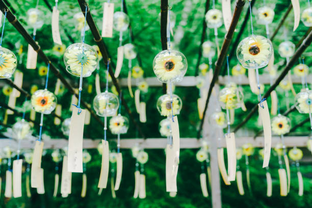 Beautiful wind chime  in Kyoto