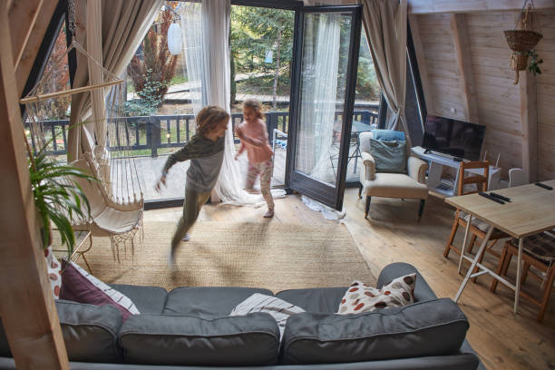 istock Enjoyable morning at the mountain house 2162855413