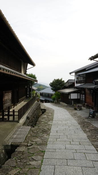 istock Nakasendo Trail Magome,Japan 2162860368