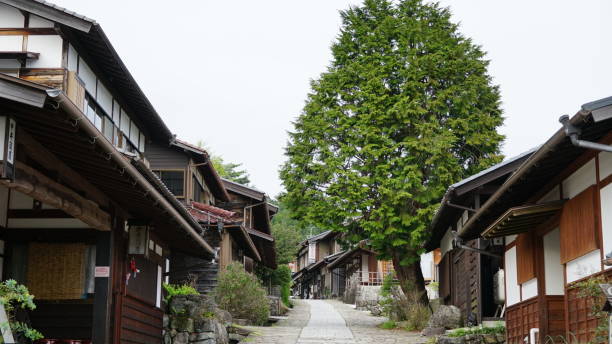 istock Nakasendo Trail Magome,Japan 2162860450