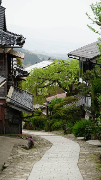 istock Nakasendo Trail Magome,Japan 2162860451