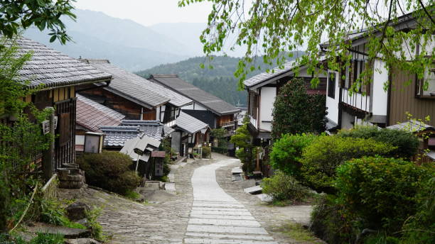 istock Nakasendo Trail Magome,Japan 2162860474
