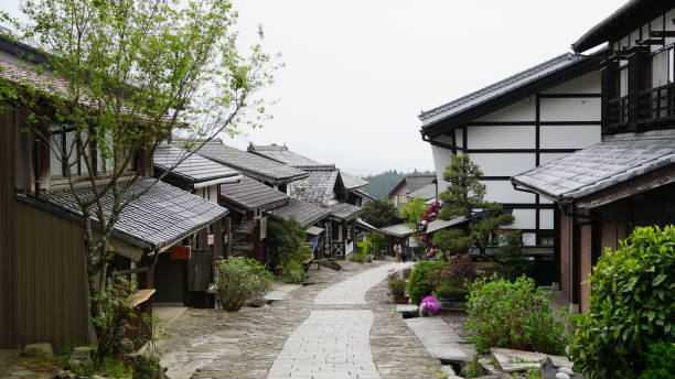 istock Nakasendo Trail Magome,Japan 2162860521