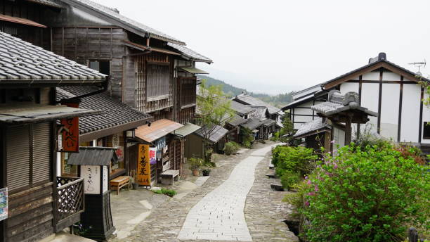 istock Nakasendo Trail Magome,Japan 2162860524