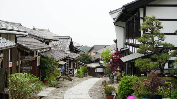 istock Nakasendo Trail Magome,Japan 2162860545