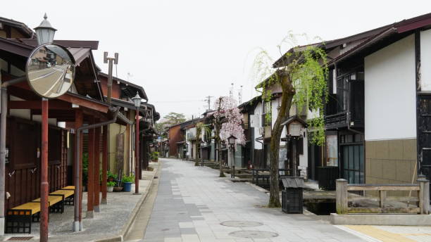 istock Hida Furukawa Area, Japan 2162861903