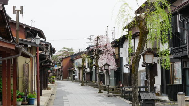 istock Hida Furukawa Area, Japan 2162861904