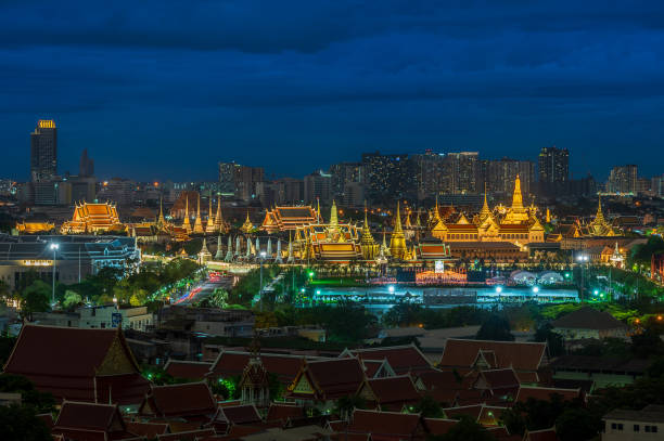 Wat Phra Kaew Ancient temple in bangkok Thailand
