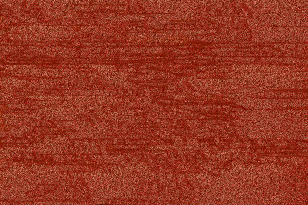 Red brown abstract stucco textile background with lines