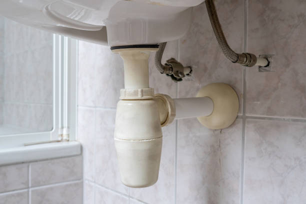istock bottle trap under sink in bathroom 2162875834